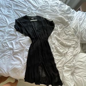 Reformation black dress